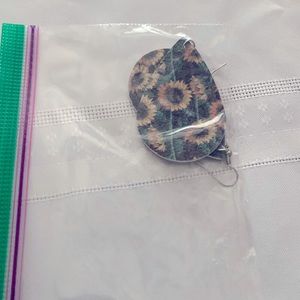 Sunflower earrings